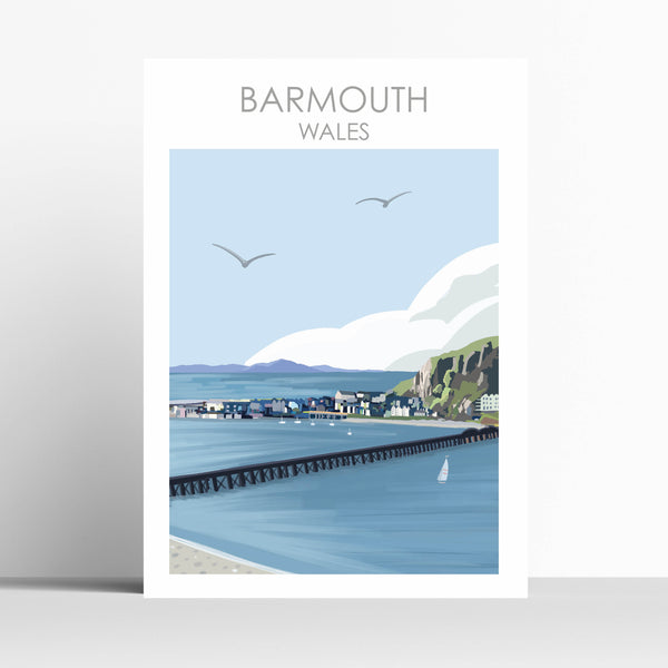 Barmouth North Wales Travel Prints
