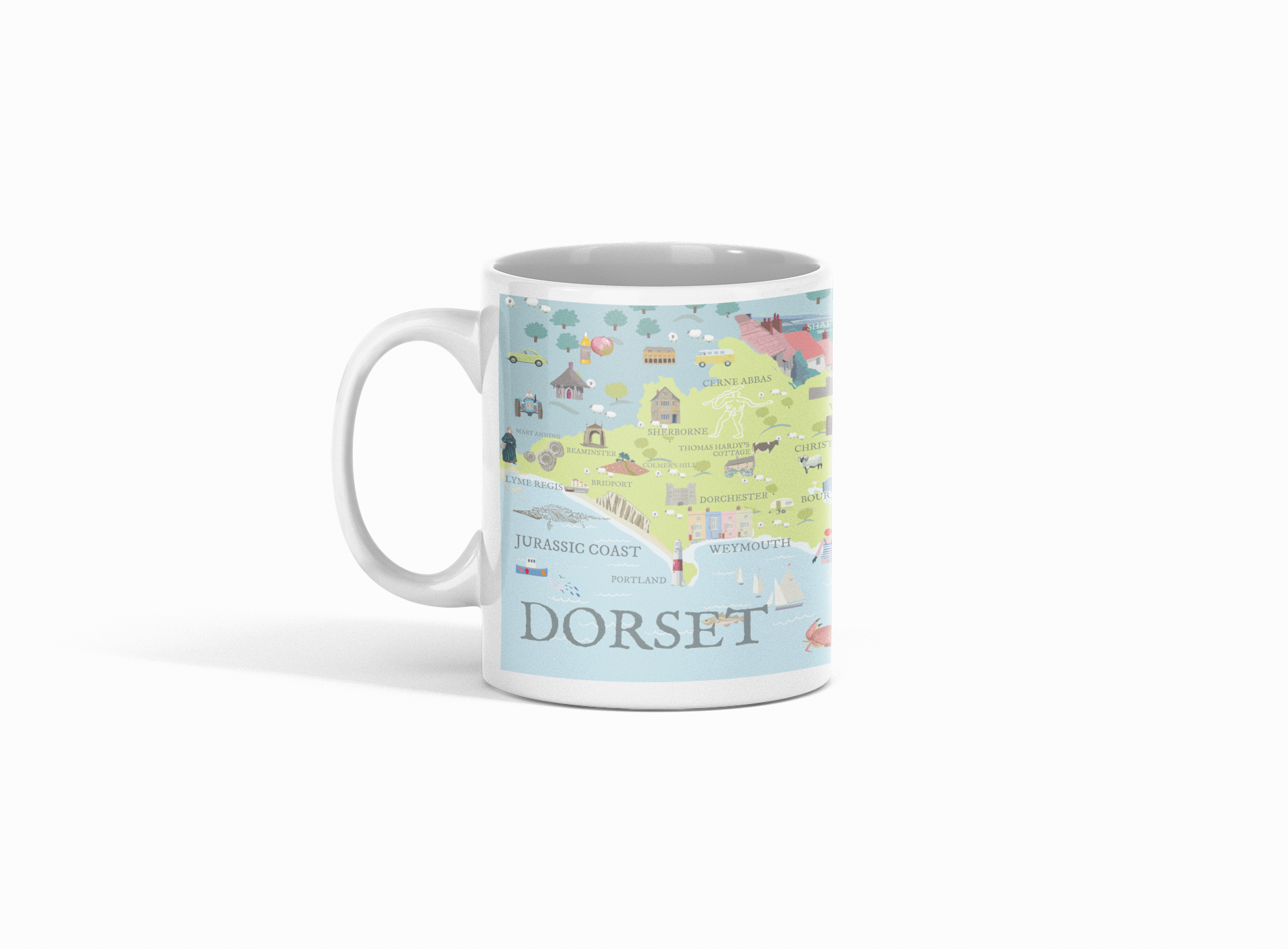 Dorset Illustrated Map