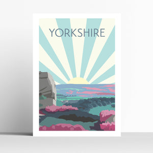 Yorkshire Sunrise Travel Print