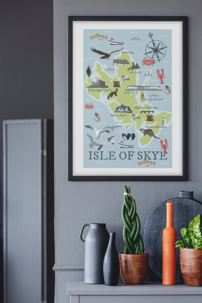Isle of Skye Illustrated Map