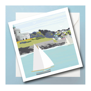 St mawes Castle Cornwall Card