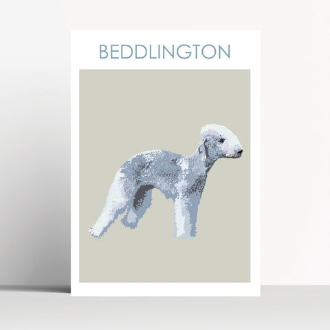 Beddlington Terrier Print