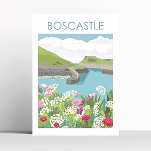 Boscastle Harbour Cornwall