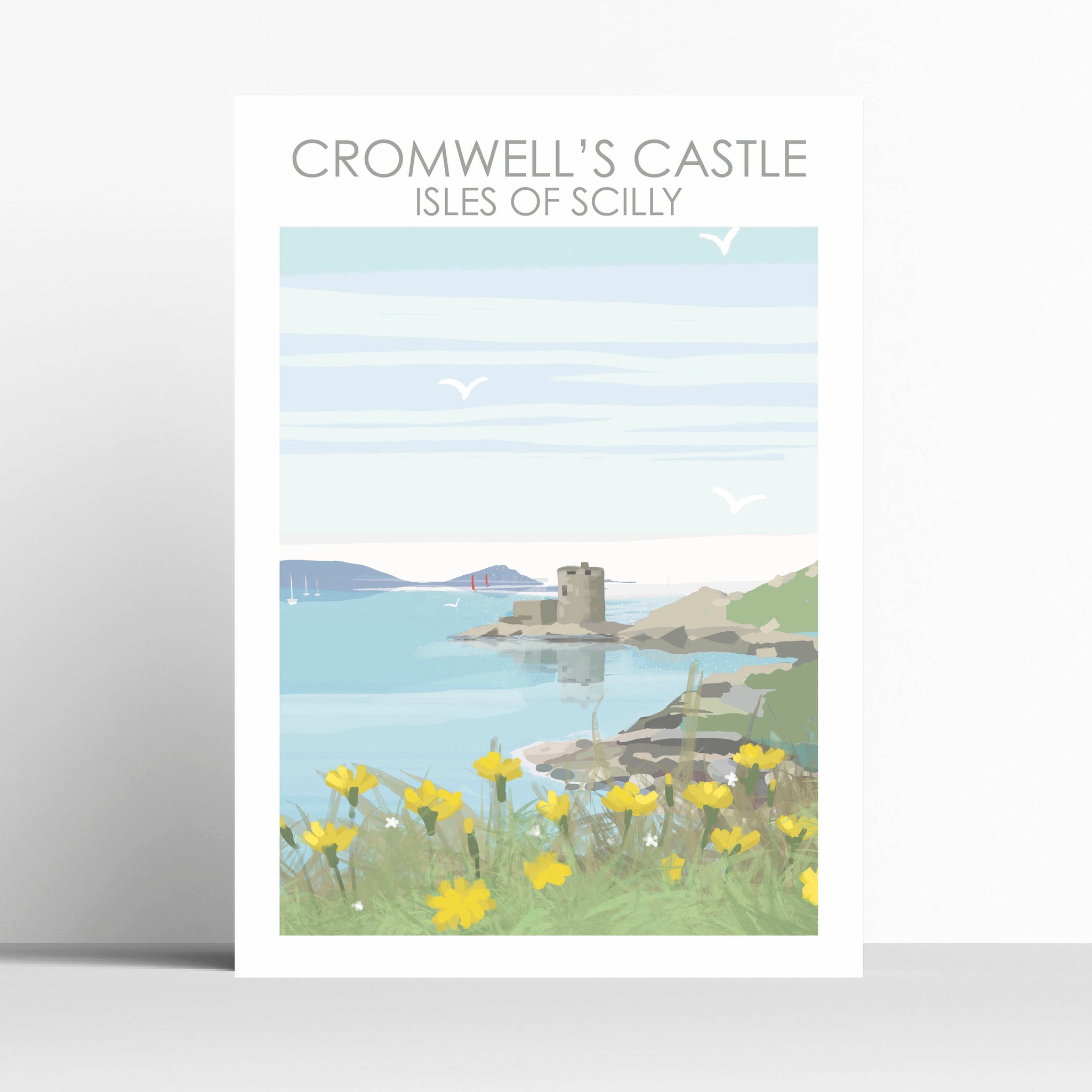 Isles of Scilly  Cromwell's Castle Cornwall