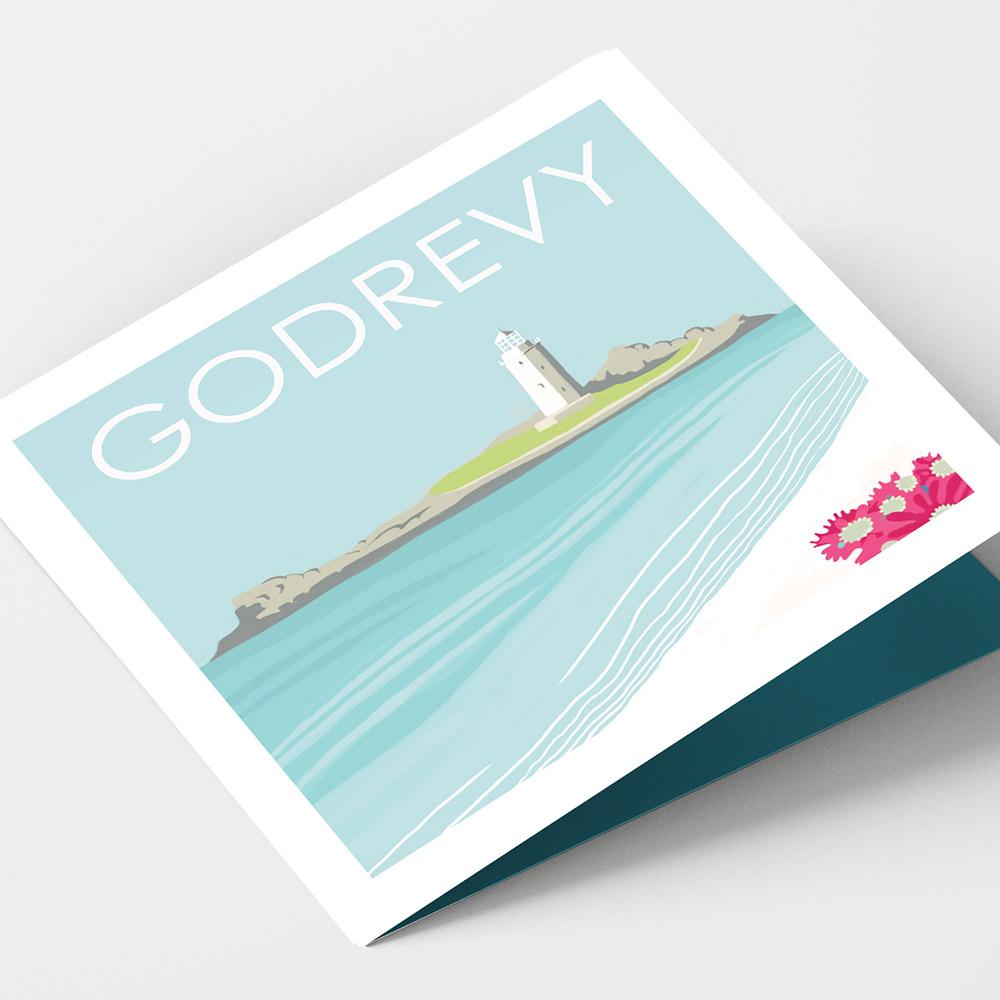 Godrevy Cornwall Card