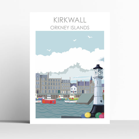 Kirkwall Orkney Island Scotland