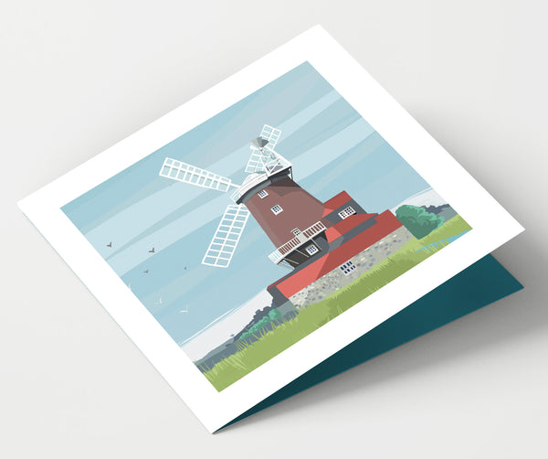 Cley Windmill Norfolk Card