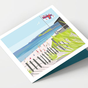 Sennen Beach Cornwall Card