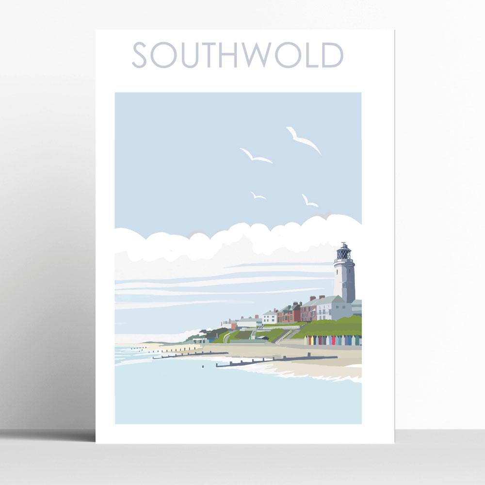 Southwold Lighthouse Suffolk Travel print