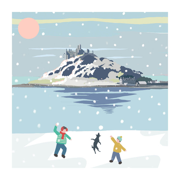 The Mount in Winter Christmas Card