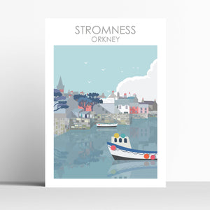 Stromness Piers Orkney Scotland