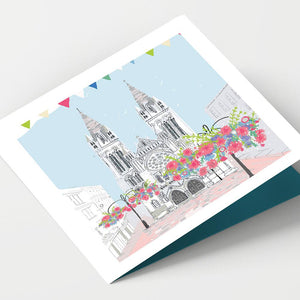 Truro Cathedral Cornwall Card