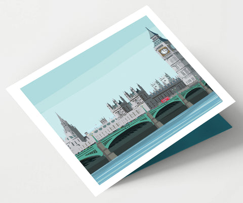 Westminster Bridge London Card