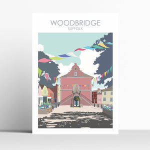 Woodbridge Suffolk Travel Print