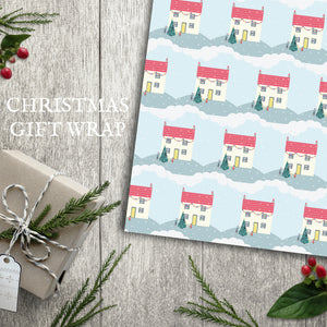 Dressing the Trees Christmas Wrapping Paper Pack of 20